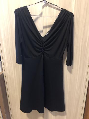 Vestido Preto Zara M - Foto 3