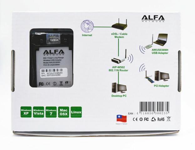 Alfa AWUS036NH Adaptador Wireless - Foto 4