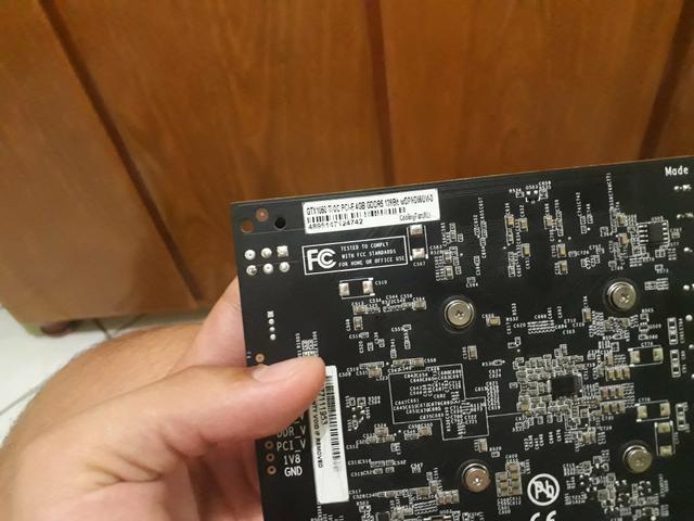 Placa de Vídeo GTX 1050 Ti 4gb (Não gera vídeo)