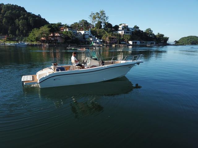 Lancha Fishing 265 - Mercruiser 5.0 V8 gasolina - Impecável - Foto 10