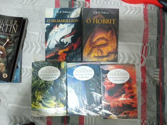 Coleção de livros O senhor dos Aneis
