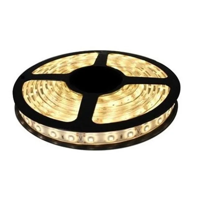 Fita Led Branco Quente 5m 5050 + Fonte 12v 2a