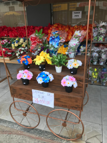 Carrinho de Flores