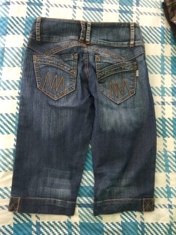Bermuda Jeans P lindissima Shorts Feminino serve tambem para quem usa 14 12 - Foto 2
