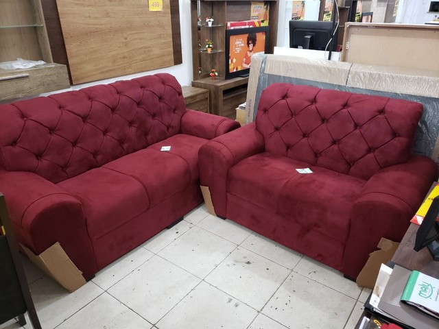 SOFA CONJUNTO ESPUMA D28 (ENTREGA IMEDIATA!!) - Móveis - Vila Canária,  Salvador 1115150792 | OLX