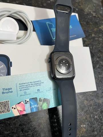 Apple Watch série 8 45MM, 2 meses de uso, garantia de 10 ?meses 