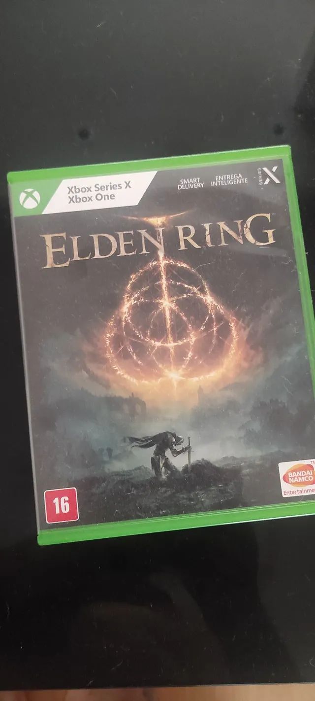 Jogo Xbox One/Series X Elden Ring Mídia Física Novo Lacrado