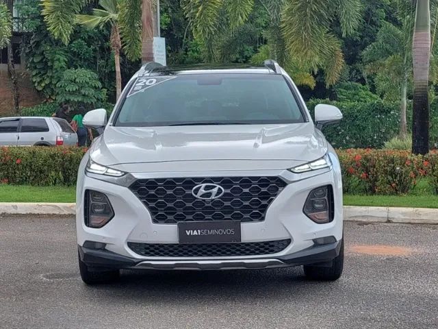 Santa fé 3.5 v6 gasolina 7lawd at Revisado/IPVA pago.