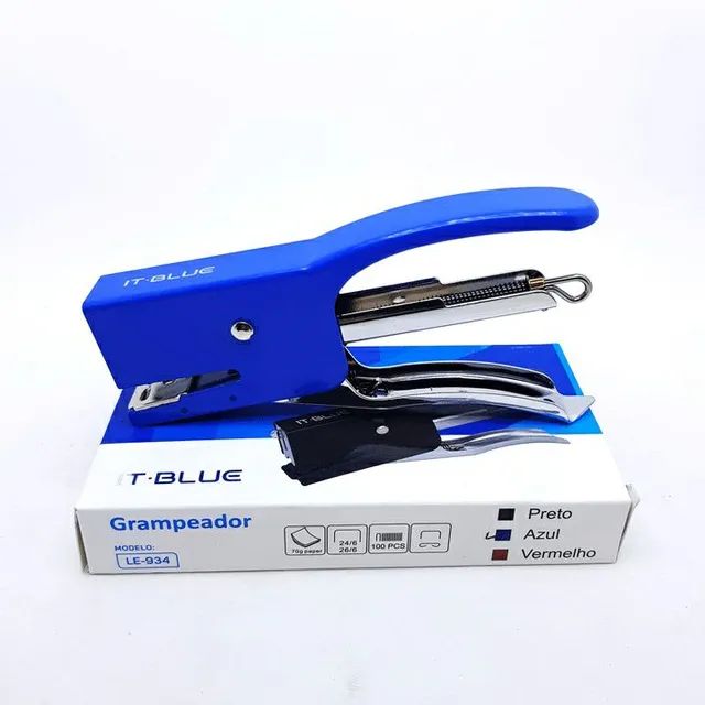 Grampeador Alicate Papel 24/6 26/6 P/25 Folhas Profissional - Foto 3