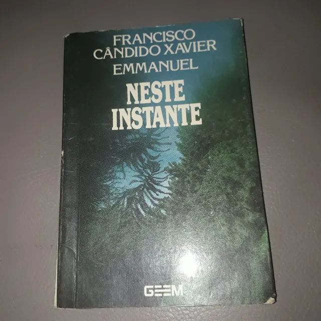 Livro  Neste Instante - Francisco Xavier  (Emmanuel)