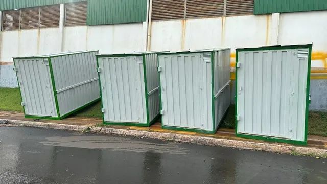 Caçambas para poli caçamba estacionária, Container Almoxarifado e escritorio - Foto 2