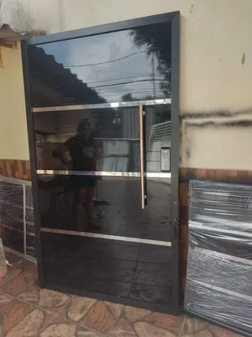 Portas de acm alumínio  - Foto 4