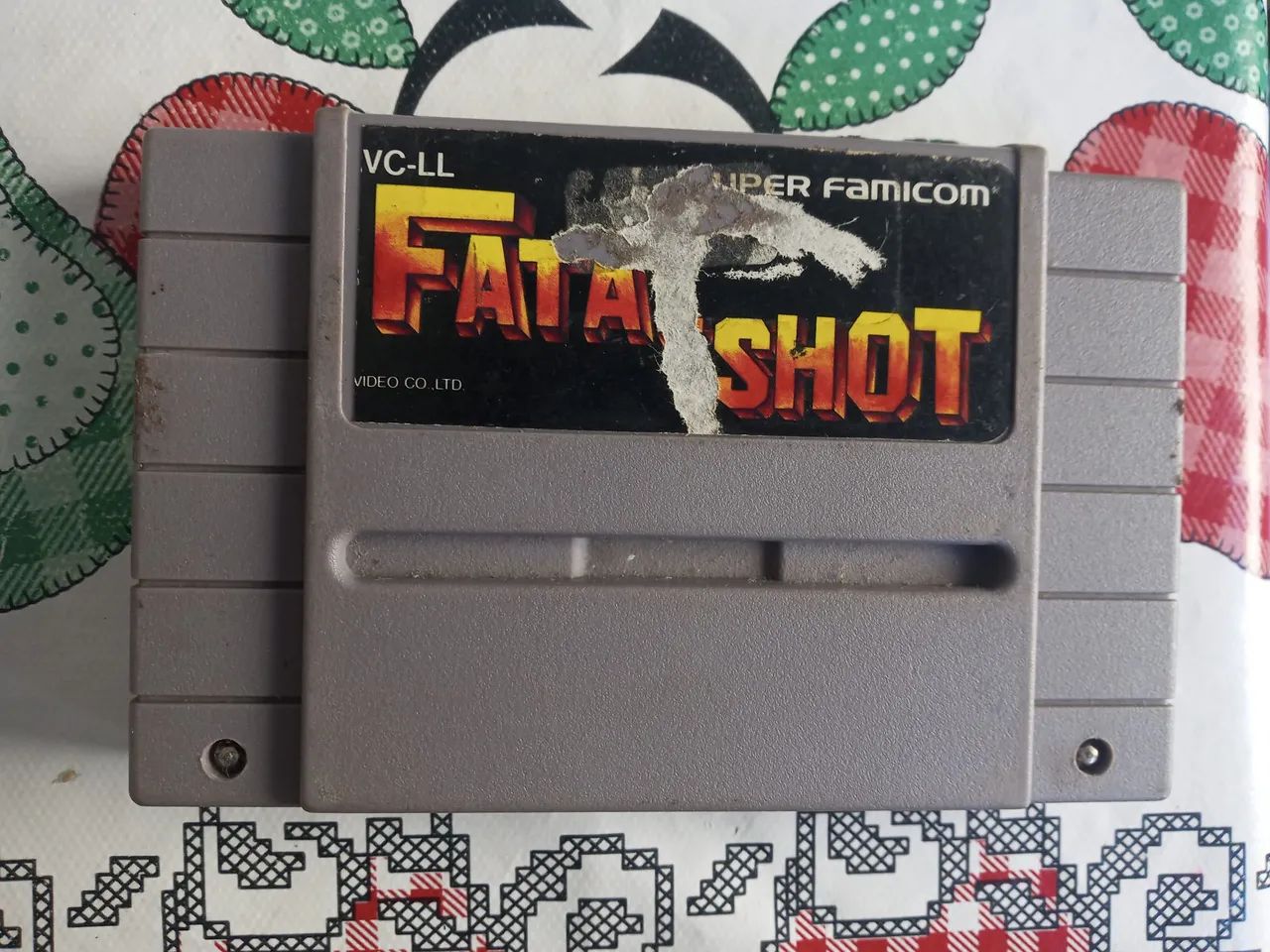 Cartucho Super Nintendo Fatal Shot