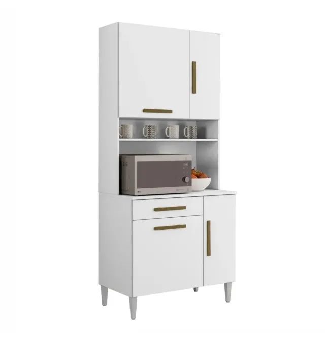 Armário De Cozinha. Armário Kit 4 Portas. Produto Novo Direto De Fábrica. Entregamos. - Foto 2