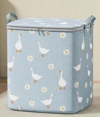 Saco Organizador de tecido com estampa de ganso, 180L  - Foto 3