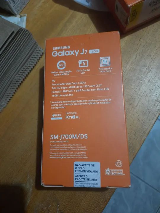 Caixa samsung galaxy J7 - Foto 2