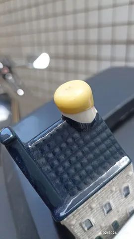 Casinha de porcelana klm n° 54 cheia Bols - Foto 5