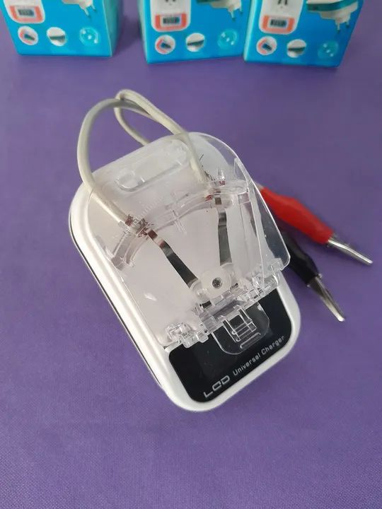 Carregador de Baterias Universal com Jacaré Celular  - Foto 4
