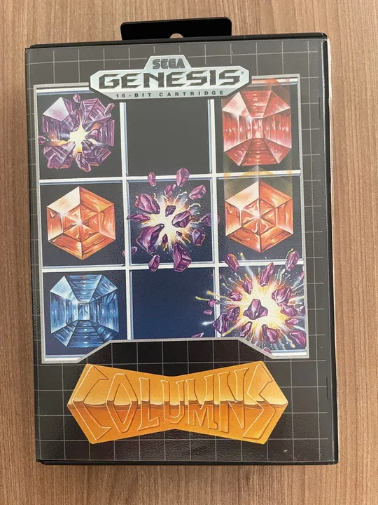 Jogo Sega Genesis - Columns (Cartucho Original)