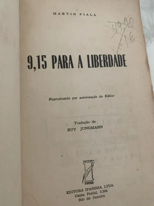 Antiguidades de 1956 - Livro 9,15 Para a Liberdade - Foto 2