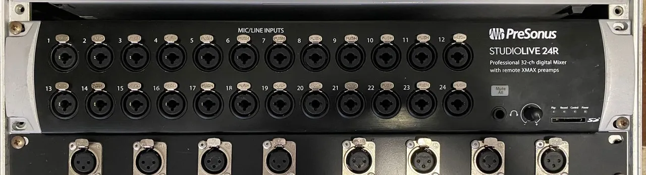 Mesa de Som Digital Presonus Studiolive 24R
