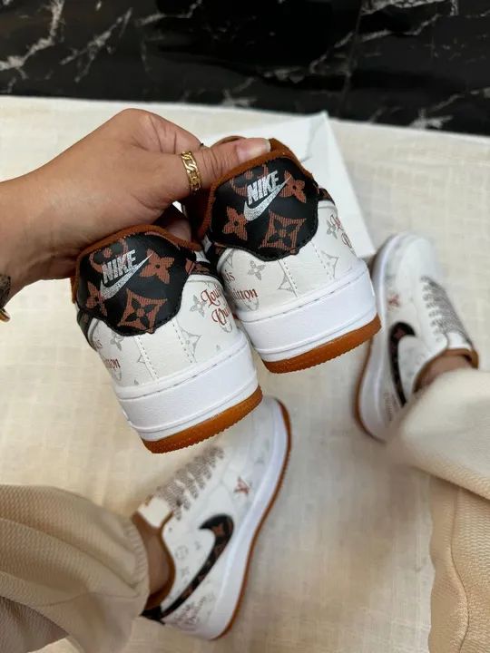Tênis Nike Air Force 1 LV  Customizado linha PREMIUM SEMPRE ENTREGANDO MUITO ESTILO  - Foto 6
