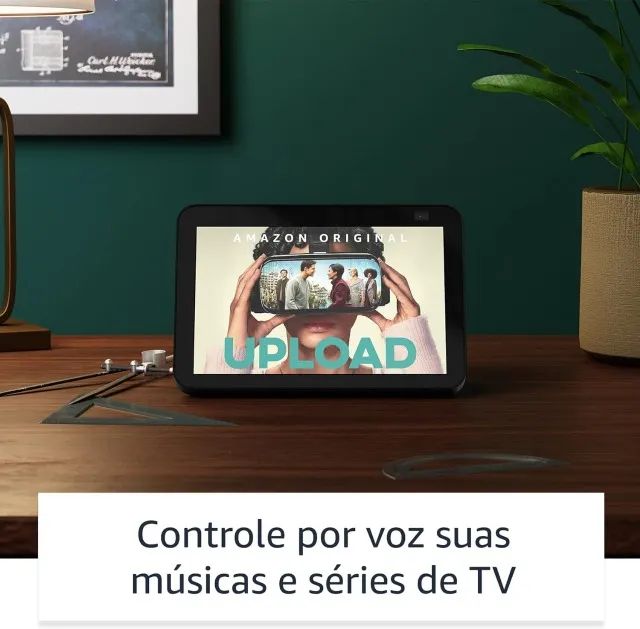 Echo Show 8 (2ª Geração): Tela Inteligente HD de 8" com Alexa e câmera de 13 MP - Foto 3