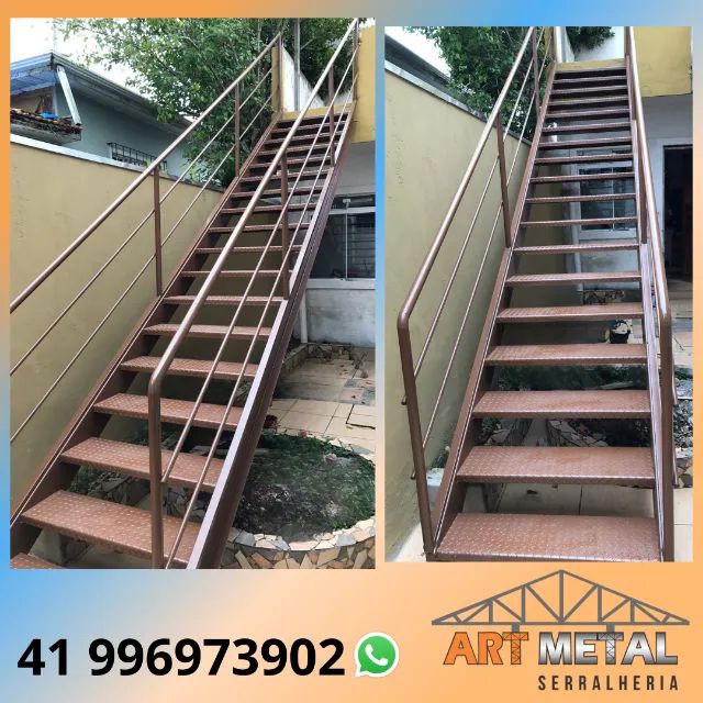 Escadas em ferro - Solicite sua cotação.