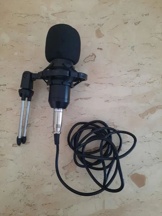 Microfone Kingo Mkf-001 + Tripé - Foto 4
