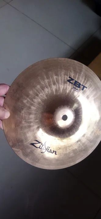 ZILDJIAN SPLASH 10 POLEGADAS/ 25 CM NOVO !!! - Foto 3