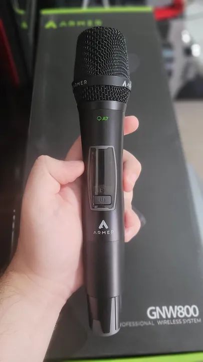 Microfone Sem Fio Armer A7