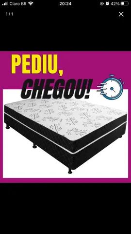 CAMA BOX NOVA / ENTREGA HOJE  - Foto 2
