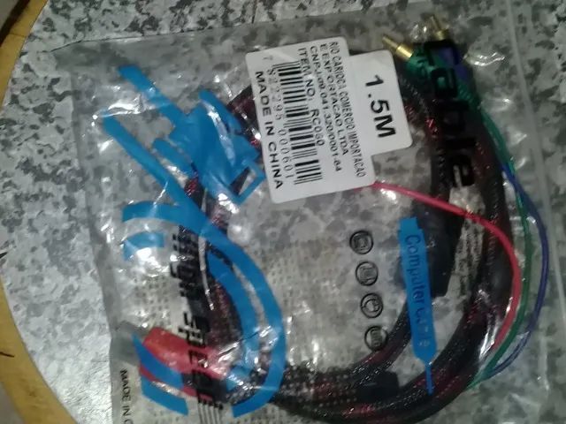 cabo hdmi macho x cabo rca com 3 pinos 1,5 mt - Foto 5