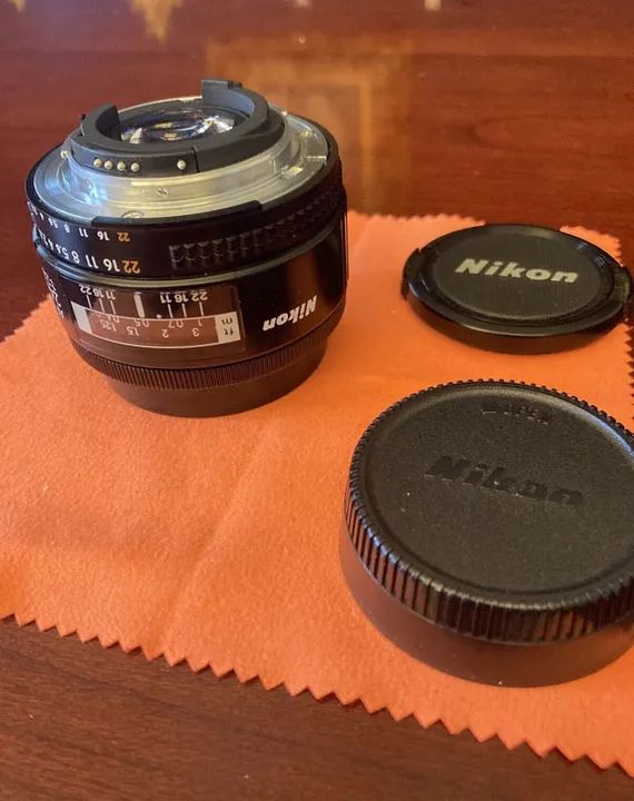 Lente Nikon 24mm F2.8 Grande Angular original ótimo estado de conservação - Foto 5