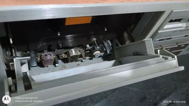 Tape deack gradiente c444 NÃO GRAVA