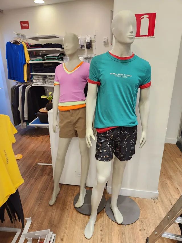 3 manequins ótimo estado apenas 600 Reais! - Foto 3