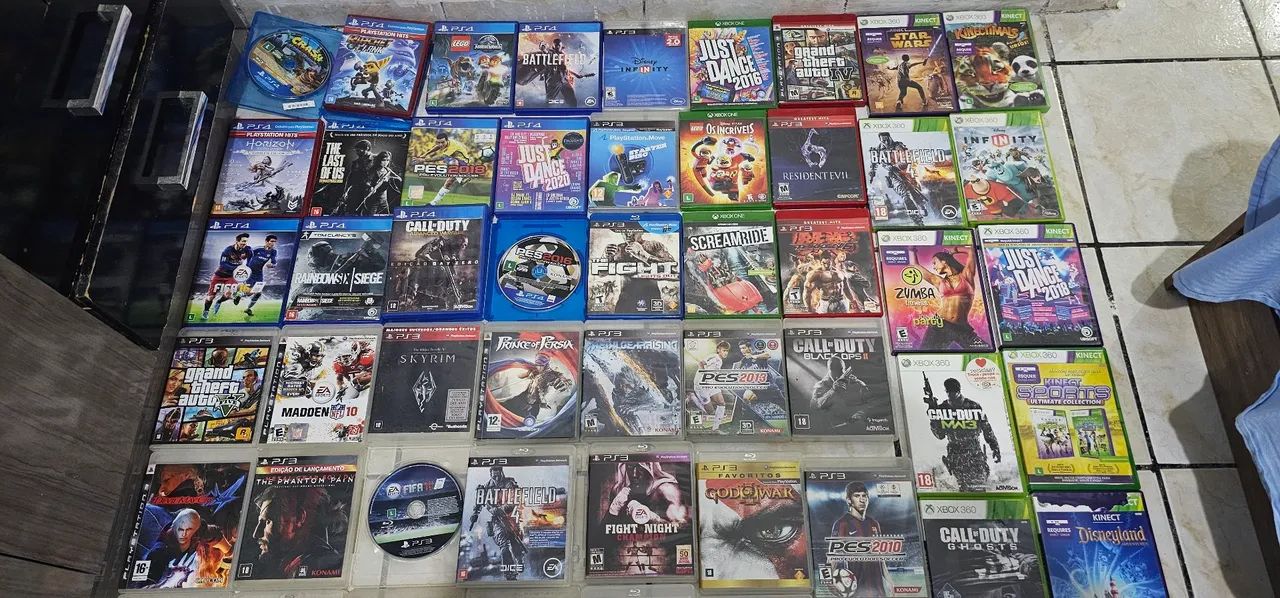 MAIS DE 50 JOGOS ORIGINAIS FUNCIONANDO PERFEITAMENTE PS3 ONE PS4 E XBOX 360 - Foto 2