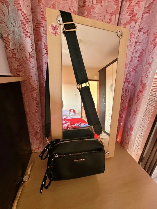 Bolsa linda (pavão de ouro) - Foto 5