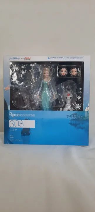 【新品未開封】figma 308 エルサ Figma 308 Elsa Frozen - Action Figure - Hobbies e coleções