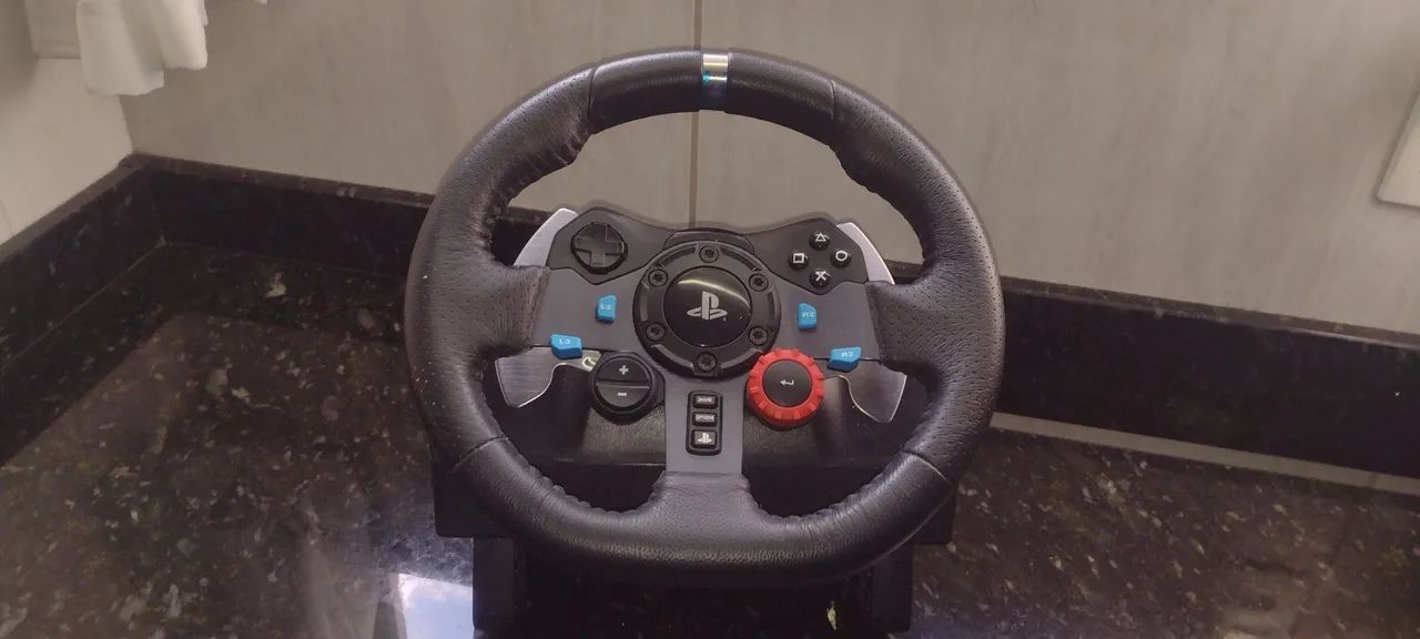 Volante Logitech Driving Force + Shifter + Pedais - Foto 2