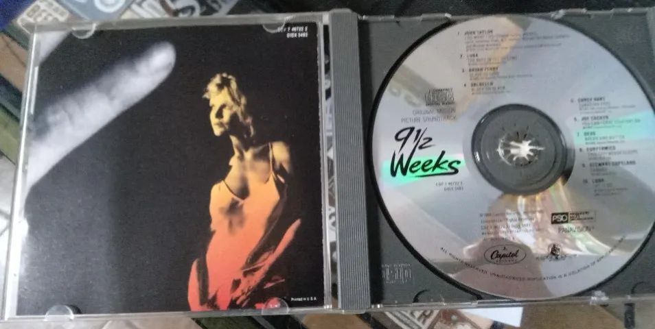 CD Trilha Sonora 9/2 Semanas de Amor - Importado Germany - Foto 3