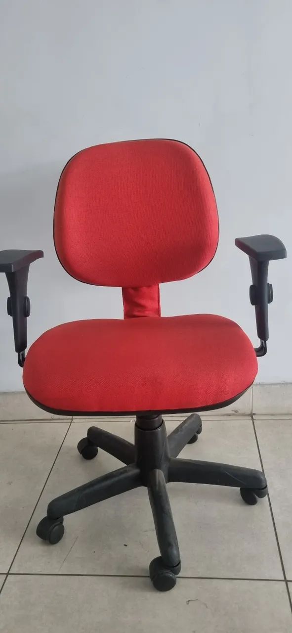 Cadeira ergonômica acolchoada