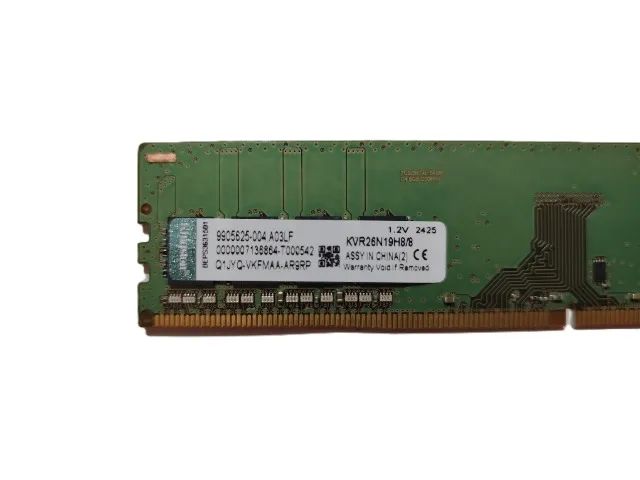 Memória Ddr4 8gb 3200Mhz Kingston 1.2v Kvr26n19h8/8 Desktop  - Foto 3