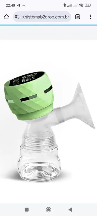 Extrator de Leite Elétrico Digital - Novo