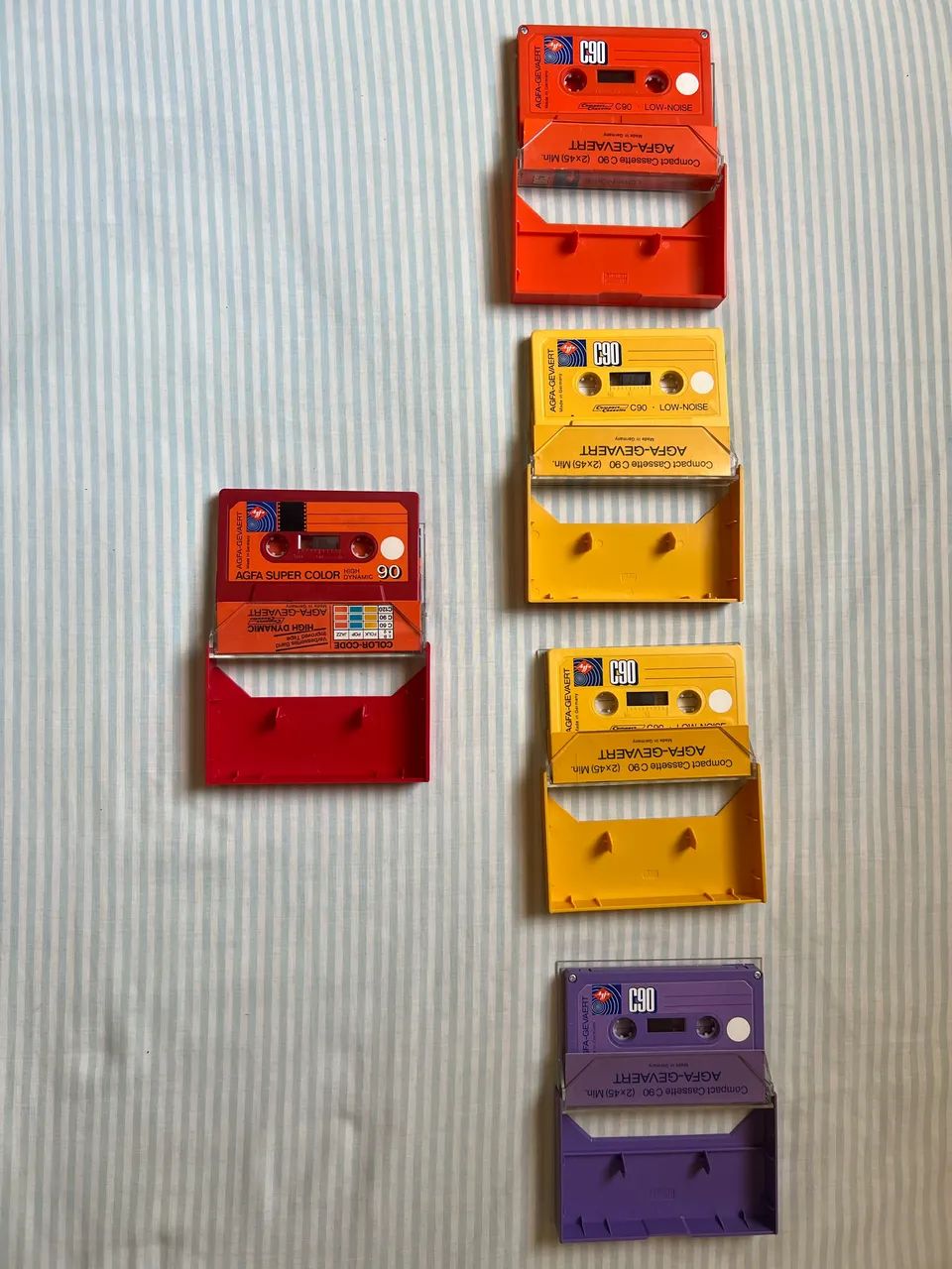 Lote fitas Cassete AGFA-GEVAERT (Raras) - Foto 4