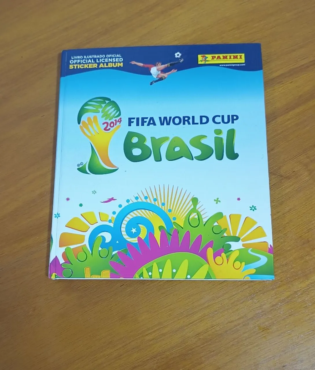 Livro Álbum de Figurinhas Copa do Mundo 2014 Brasil