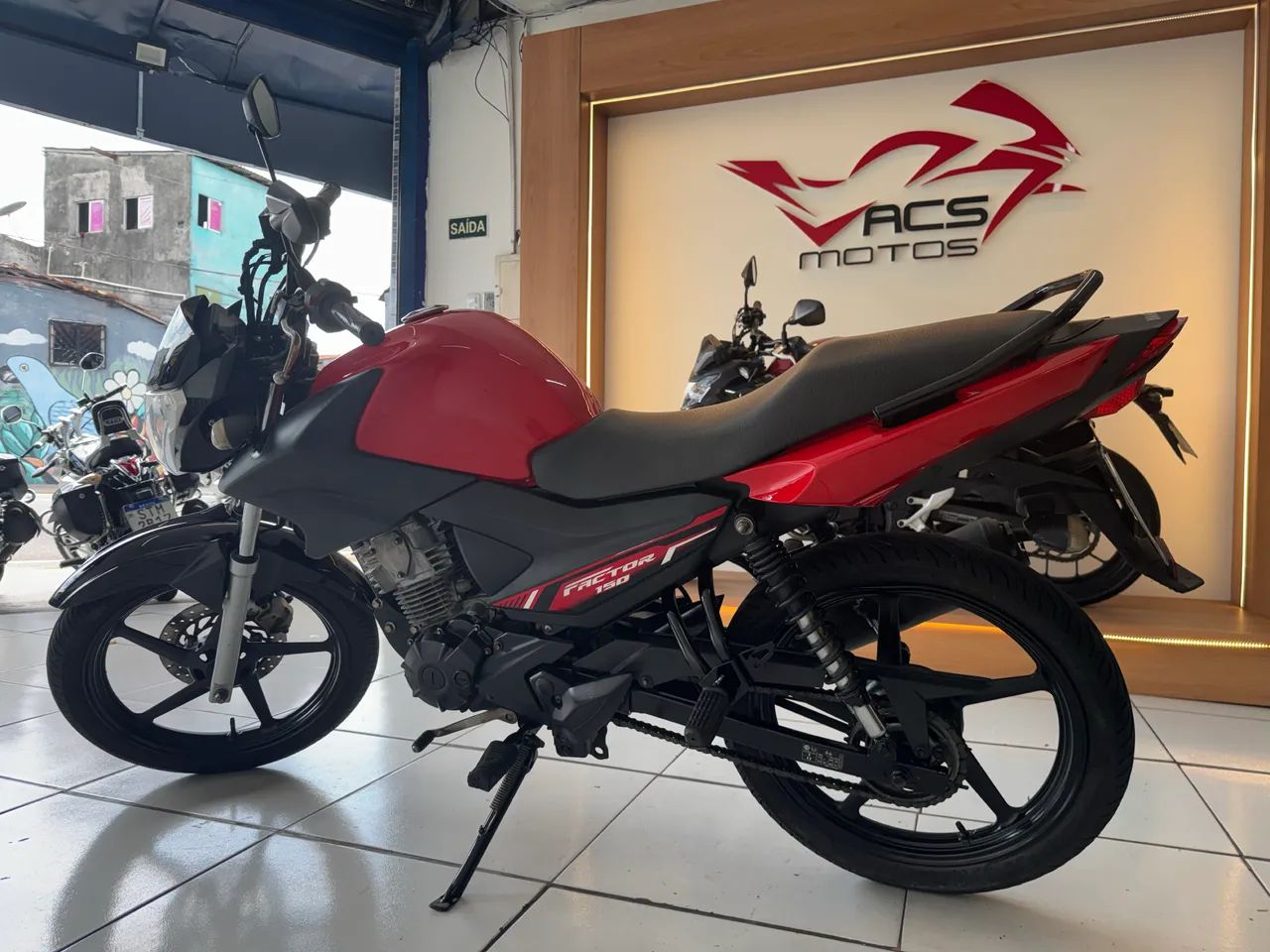 YAMAHA FACTOR 150  UNICO DONO IMPECÁVEL  - Foto 5