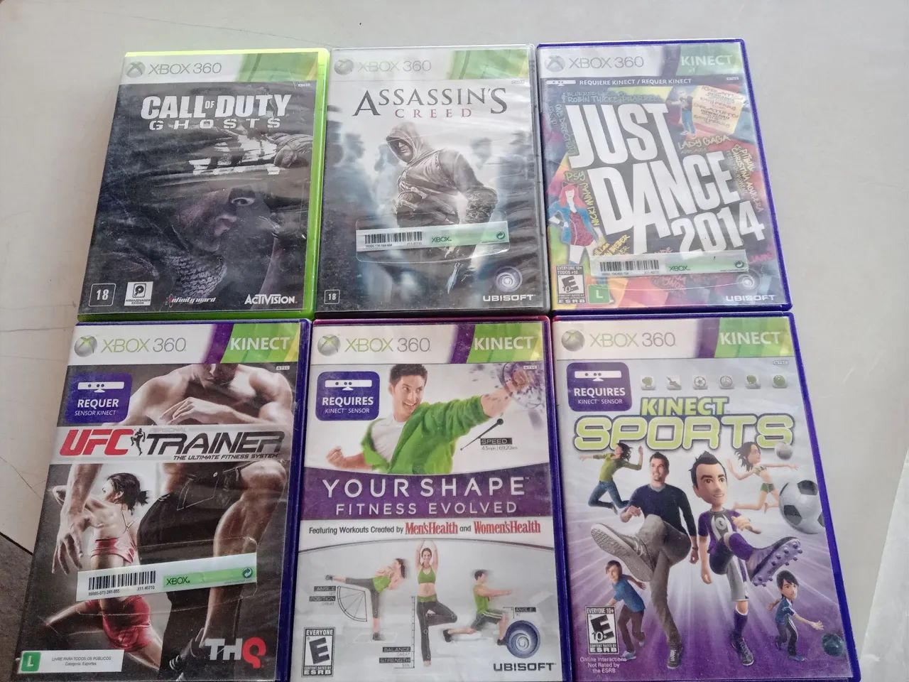 6 Original Xbox 360 Games