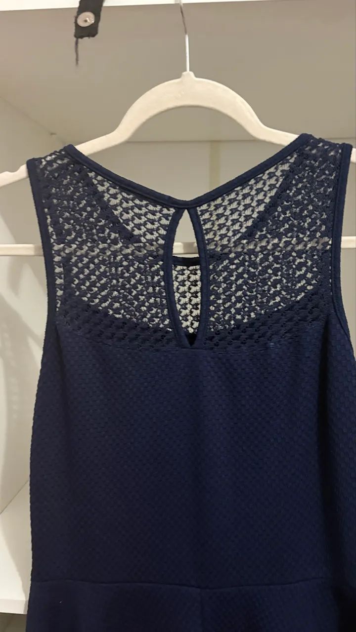 Vestido Azul Marinho, M - Foto 4