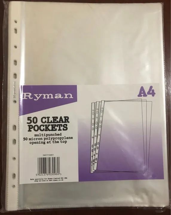 Folhas plásticas para fichários  - Foto 3